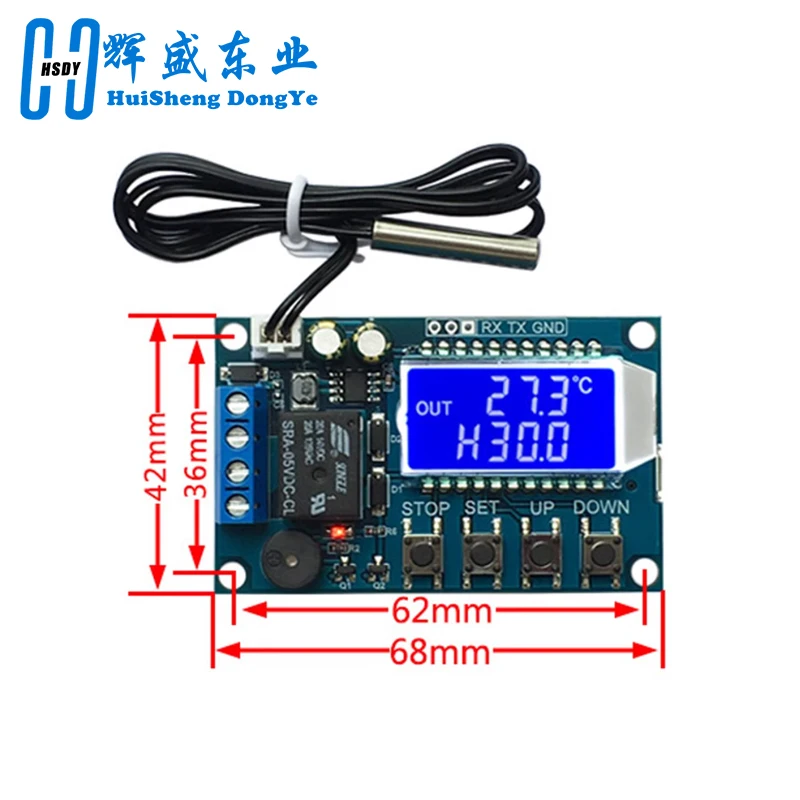 XY-T01 Digital Thermostat Heating Refrigeration Digital temperature control switch temperature controller module