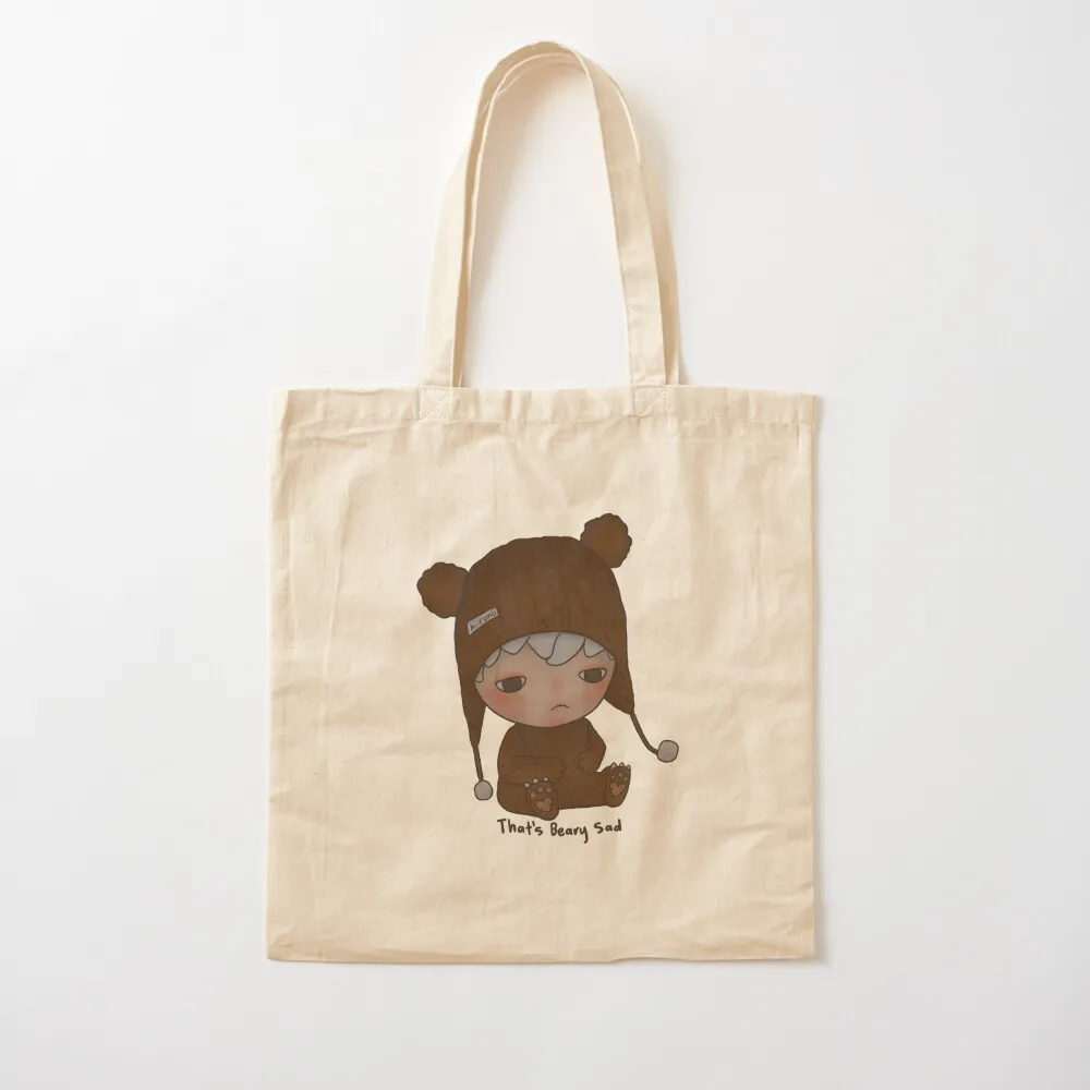

Hirono Bear Tote Bag tote canvas men's great Canvas