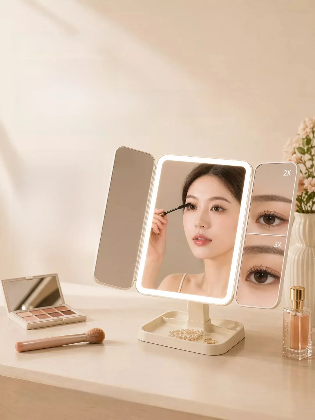 miroir-de-maquillage-led-de-bureau-pliable-en-trois-parties-avec-lampe-style-europeen-outil-de-soin-personnel-pour-usage-domestique-marque-imlucky-pack-de-base-non-lumineux