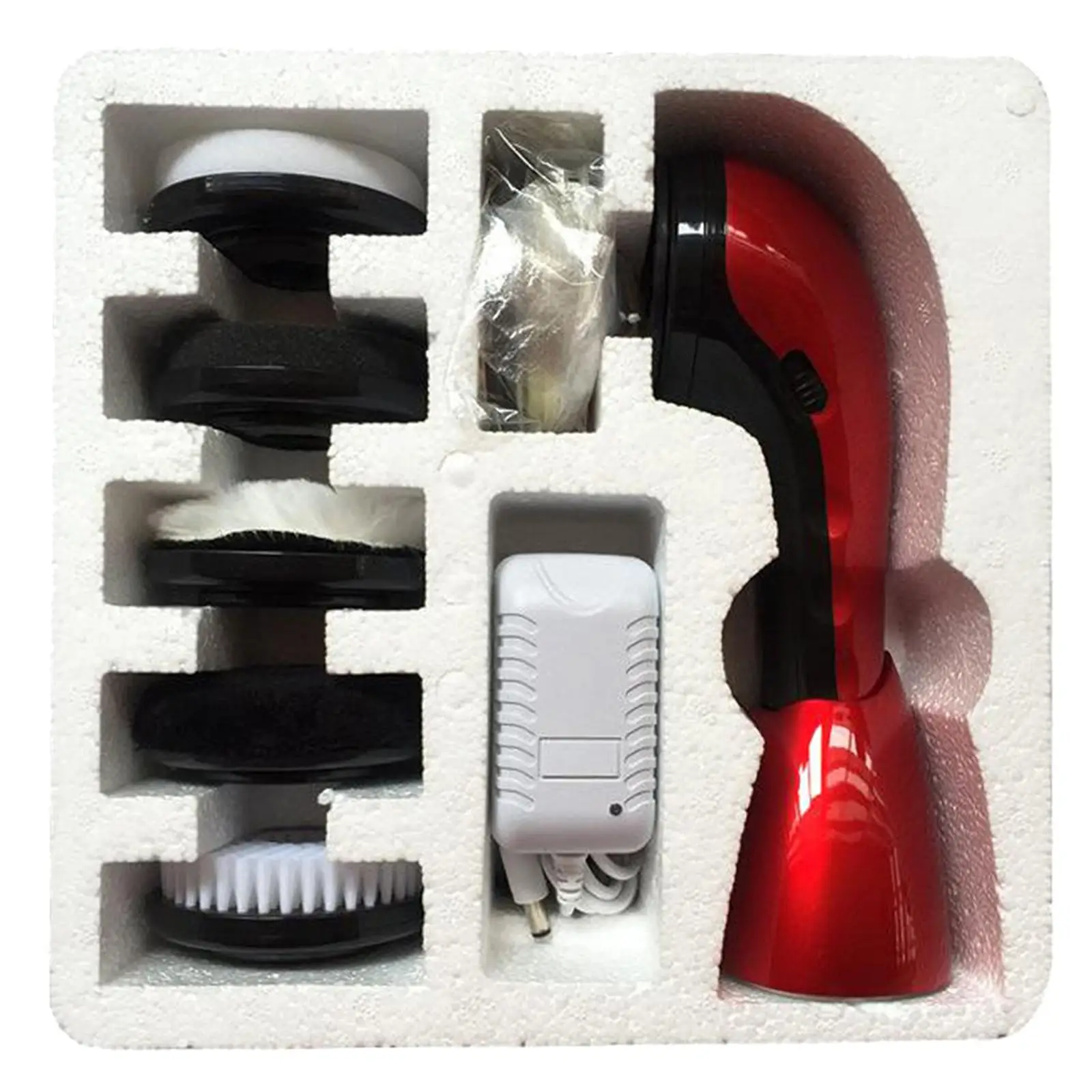 Shoe Care Brush Kit Automatic Polishing Electric Leather Boots Cleaner Professional Shoe Repair for Home Use