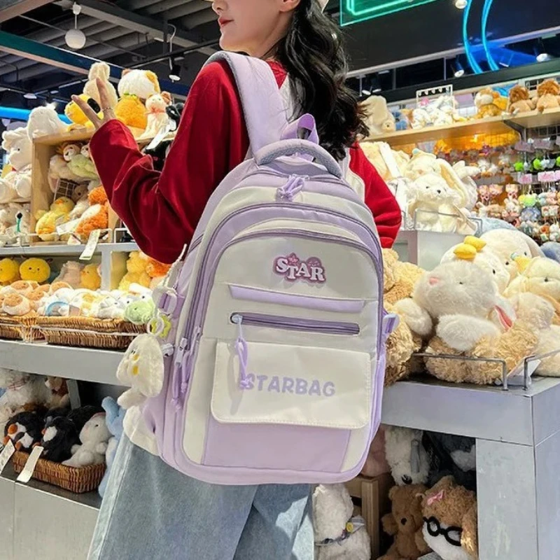 traveasy-2025-zaino-da-studente-carino-ed-elegante-con-zip-multitasche-borse-da-scuola-da-viaggio-leggere-e-durevoli-di-grande-capacita-per-ragazza