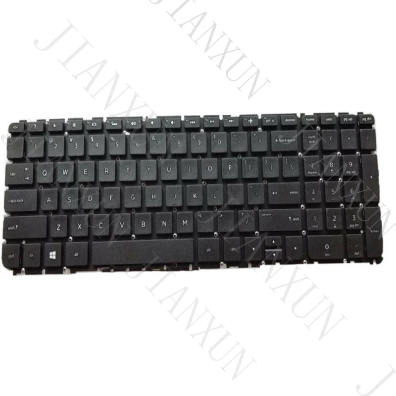 A+ For HP Pavilion 15-p 15-p000 15-p100 15t-p000 15z-p000 Keyboard US Black NoFrame