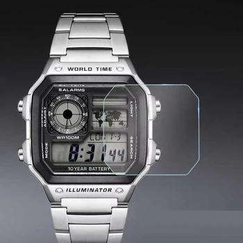 3pcs ป้องกันหน้าจอฟิล์มสําหรับ Casio DW-5600/5610 AE-1200/1300/1400 A158WA A159WA A168WA A700 AQ230 GBD-200 GX-56 GBX-100