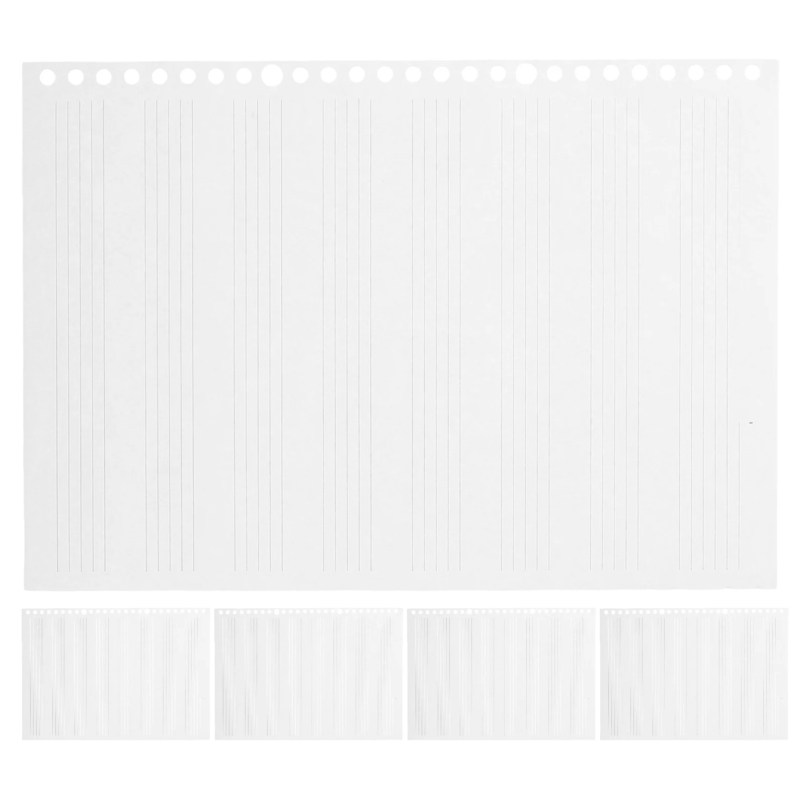 2 Books Blank Staff Paper 10x7 Inch Loose- Manuscript Paper for Students Musicians Composers Practice Composition