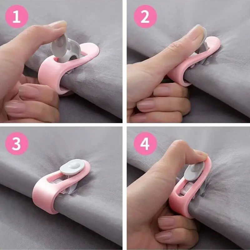 8/4pcs Non-slip Duvet Quilt Holder Clips Bed Sheet Quilt Cover Blanket Plastic Fastener Clip Bed Sheet Fixer Bedroom Accessories