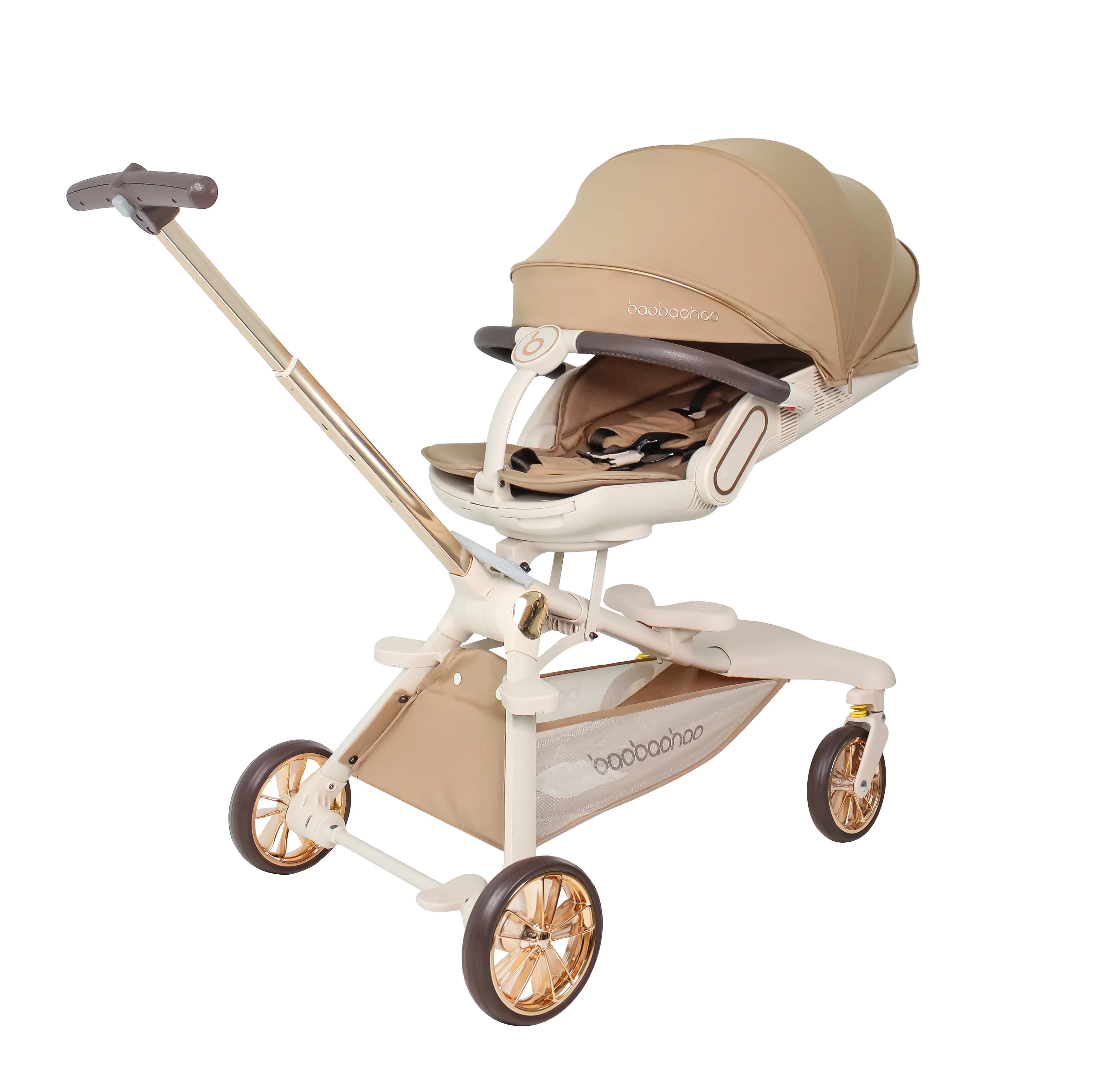

Baby Doll Luxury Stroller Car Seat Lightweight Twin Baby Stroller with Car Seat Two Way Operation Stroller Baby Lightweight
