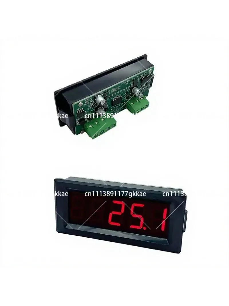 RS485 Digital Thermometer PT100 Transmitter K Type Thermocouple 5 Bit Digital Tube Serial Display BAR05 06