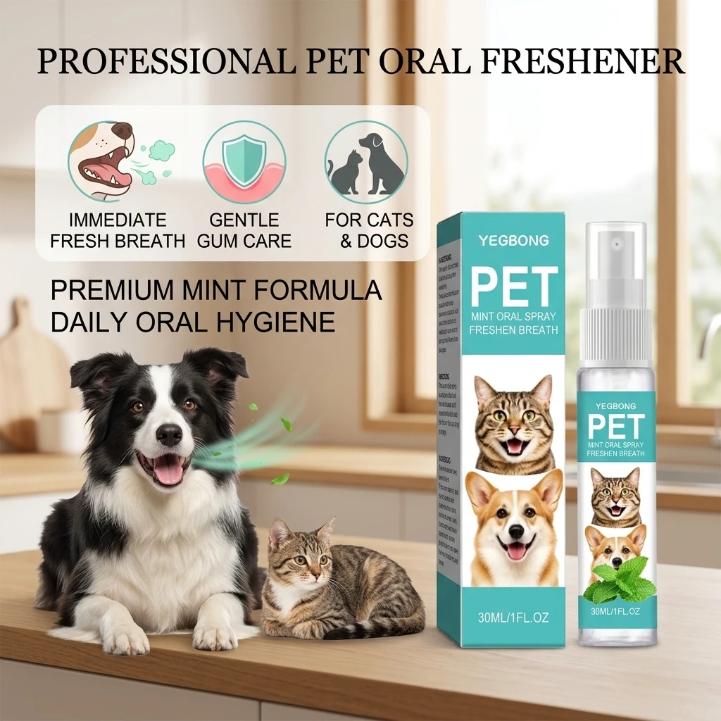 : Brosse à dents et dentifrice pour animaux de compagnie