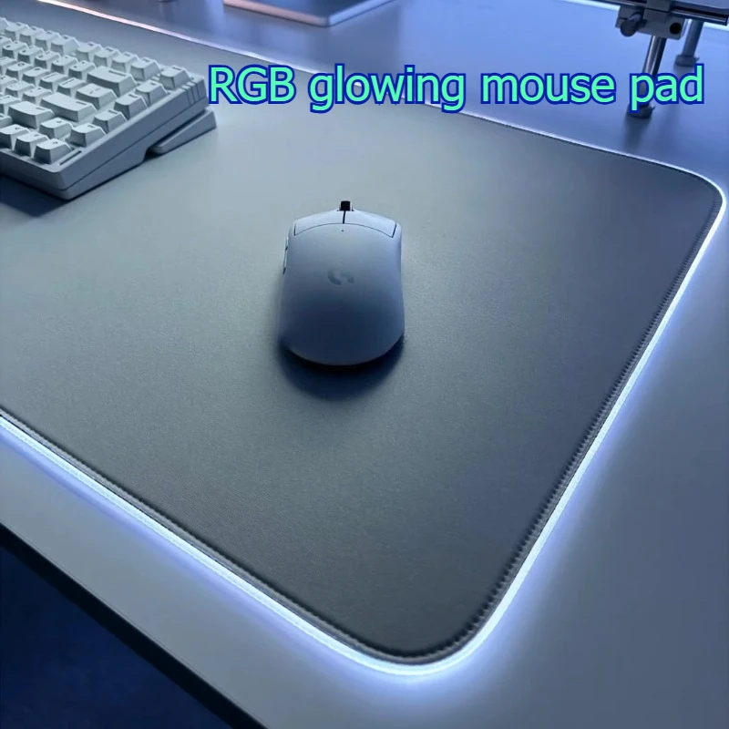 

Коврик для мыши с блеском RGB по индивидуальному заказу, 4 мм, гладкий, очень большой, Bluetooth, настольный коврик, FPS, офисный киберспортивный игровой коврик для мыши, аксессуары