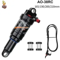 DNM AO-38RC Mountain Bike Air Rear Shock MTB XC Bicycle rear bladder Shock Remote/Manual Control 165/190/200/210mm