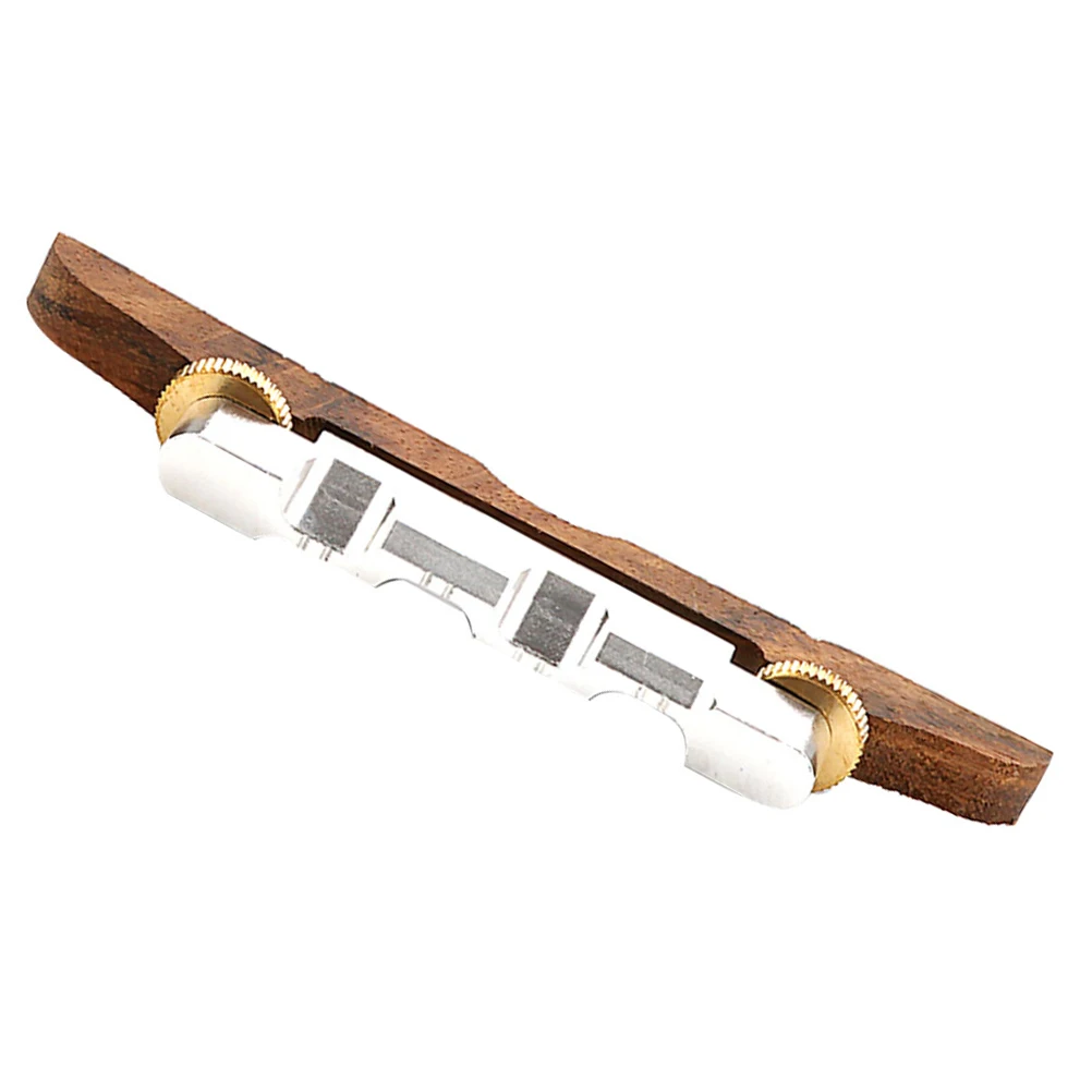 

Guitar Bridge Saddle GA612 Acoustic String Replacement Smooth Bright Lightweight Tone Resists Wear Wooden Code
