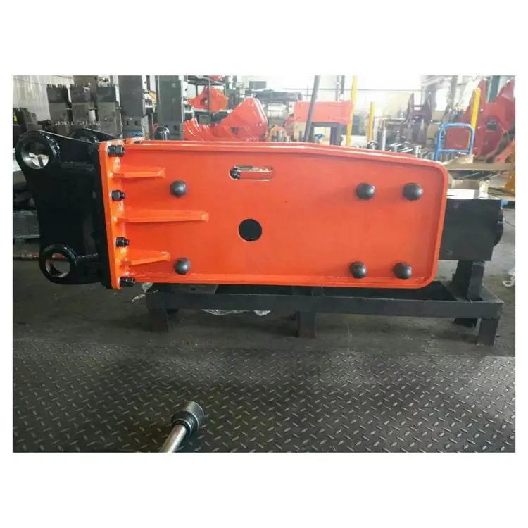 رائجة البيع SB81N قواطع هيدروليكية مدمجة في حالة جديدة لصناعات التعدين البناء مع إزميل المكونات الأساسية #3