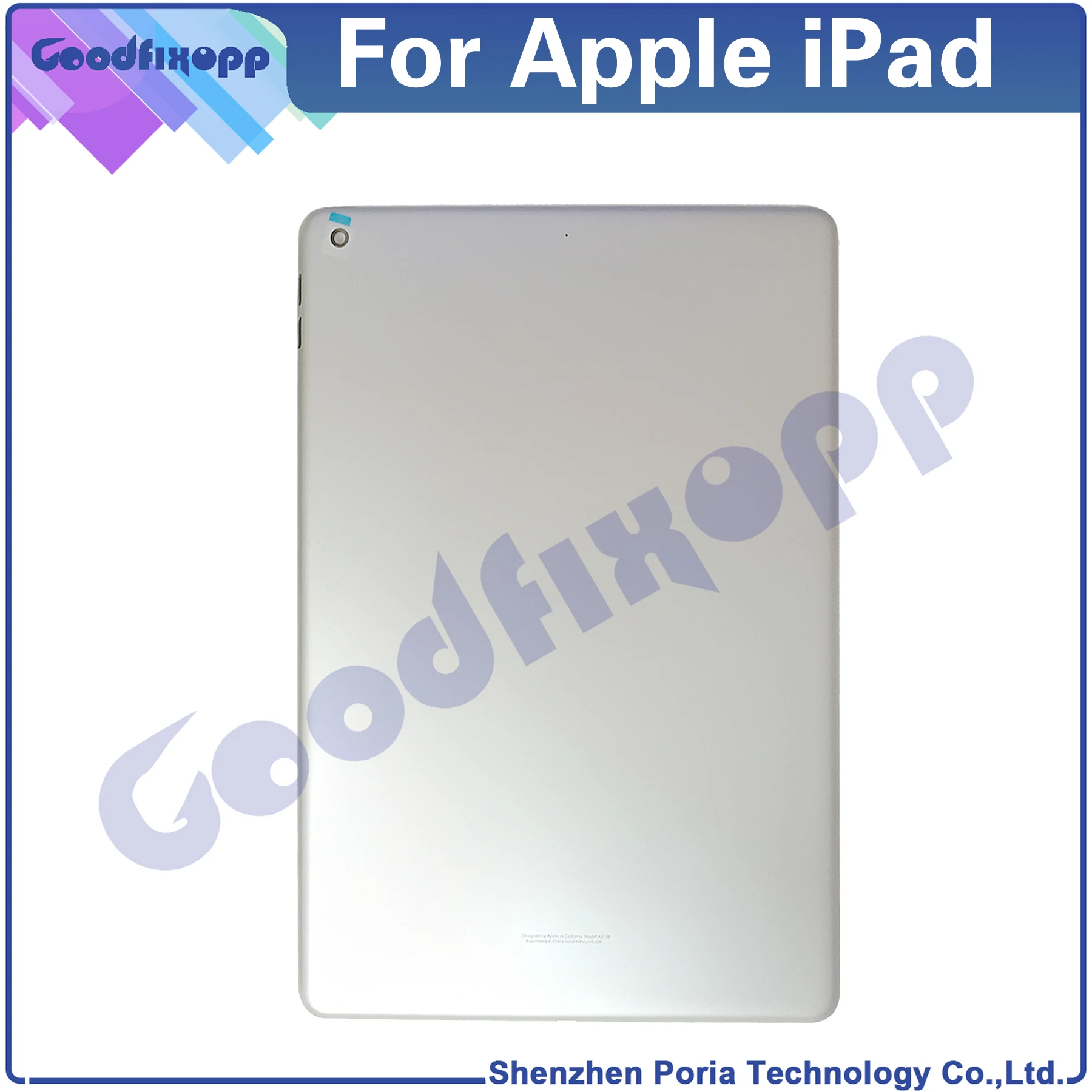 For Apple iPad 10.2 2019 A2197 A2200 A2198 A2232 iPad7 11 12 Battery Back Cover Rear Case Cover Rear Lid Parts Replacement