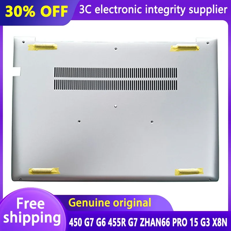 

New Laptop case for Probook 450 G7 G6 455R G7 ZHAN66 PRO 15 G3 X8N Bottom Base Case with foot pad Housing Replacement Rear