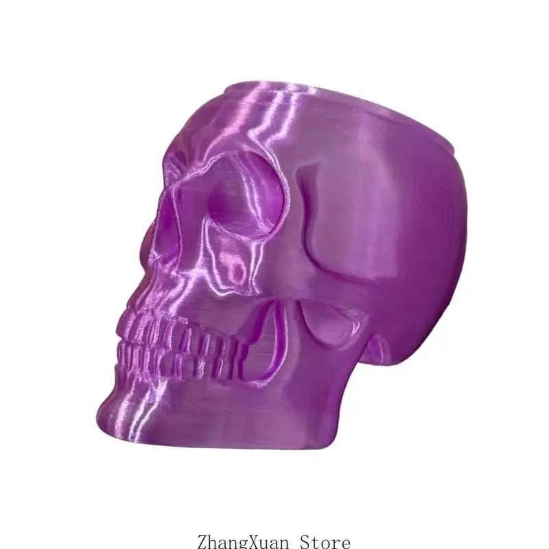 Totenkopf-Vase zum Anordnen Blätter oder trockener Zweige Innenbereich, 3 x – Detail 5