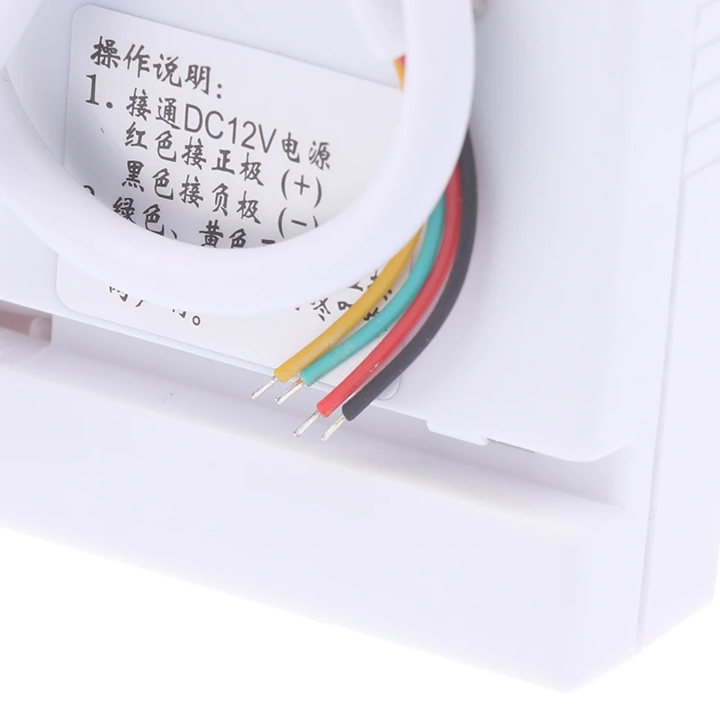 90db Access Control DoorBell Wired Door Bell DC 12V Vocal Wired Doorbell Welcome Door Bell For Access Control Kits Smart Home