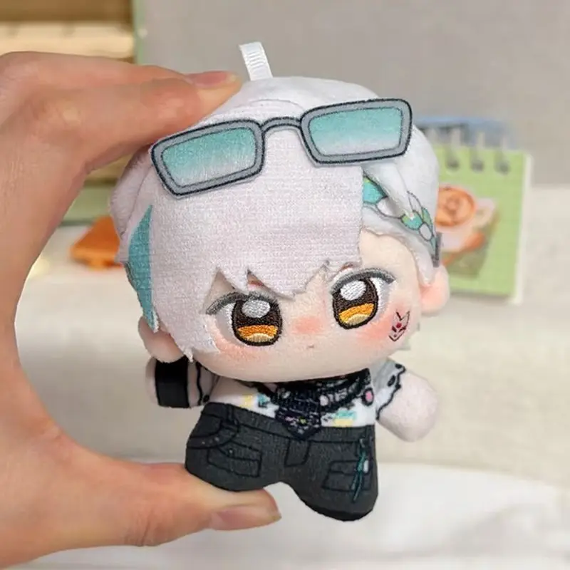 10cm Anime Figure model Keychain Sariel Osborn Light and Night Kawaii Plush Cartoon Bag Charm Pendant Cosplay Dango Gift