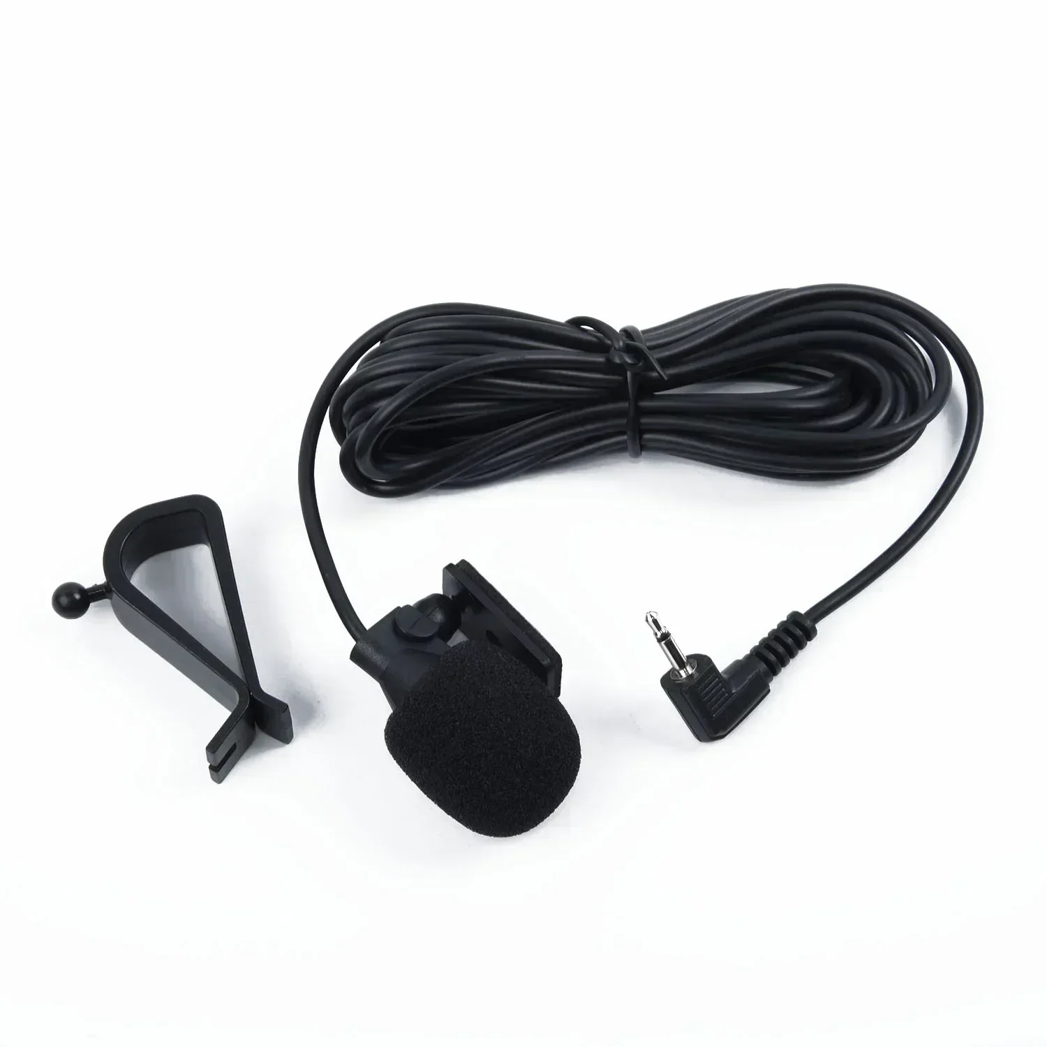 3 Meters 2.5mm External Microphone For Bluetooth Pioneer Stereos Radio Receiver Car Radio Microphone Mic Connector Plug Bracket image 5