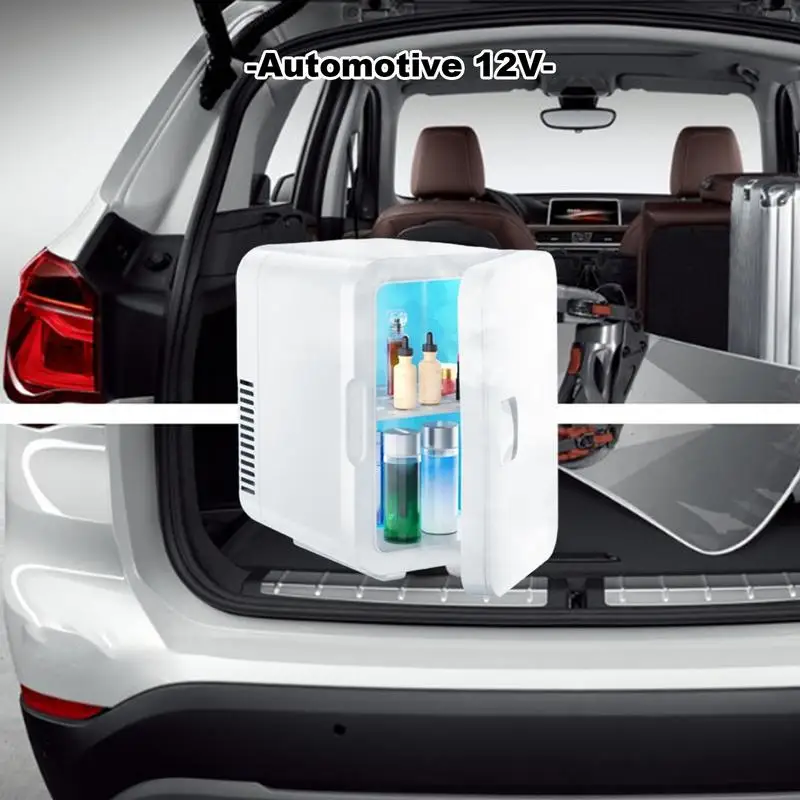 12V Car Refrigerator Freezer Mini Car Fridge Cold and Hot Dual Use Constant Temperature Skincare Refrigerator for Home vehicle