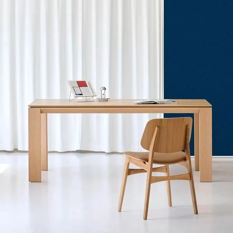 

Japanese Wooden Office Desks Nordic Minimalist Office Desks Rectangular Shape Office Furniture Escritorios De Oficina ZY40BGZ