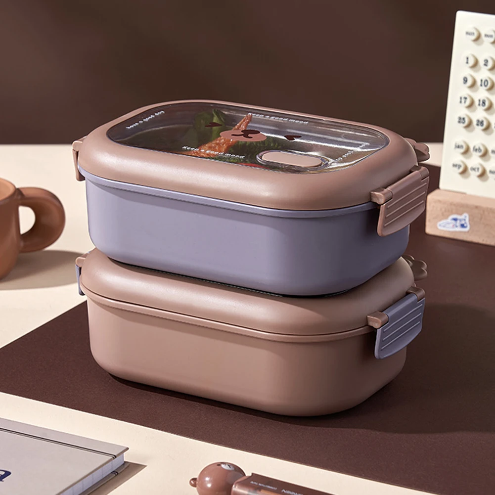 

Ланч-бокс из нержавеющей стали с 2 отделениями, детский контейнер для еды, без BPA, с двусторонней защелкой, для взрослых/студентов и детей