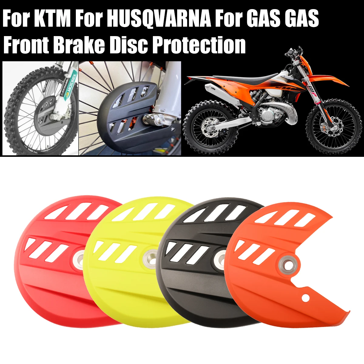 

For KTM SX SX-F XC XC-F 2015-2025 EXC EXC-F XC-W XCF-W 2016-2024 Motorcycle Front Fork Brake Disc Protector Guard
