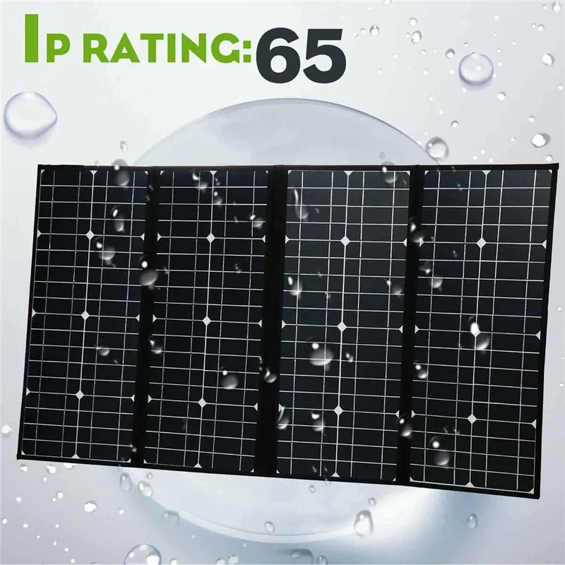 300W DC 12V Foldable Solar Panel Portable Outdoor Flexible Solar Panel For Camping Boat RV Travel Home Car Solar panel kits