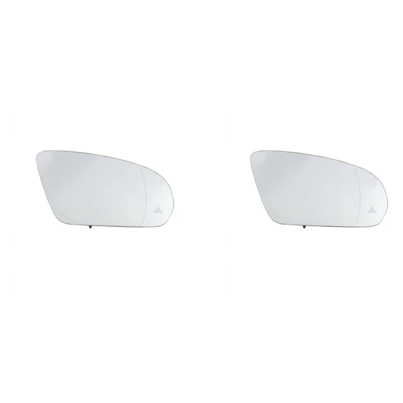 

2X Right Side Wing Rearview Mirror Glass Blind Spot Heated For Mercedes-Benz C,E,S,GLC Class W205 W222 W213 2013-2021