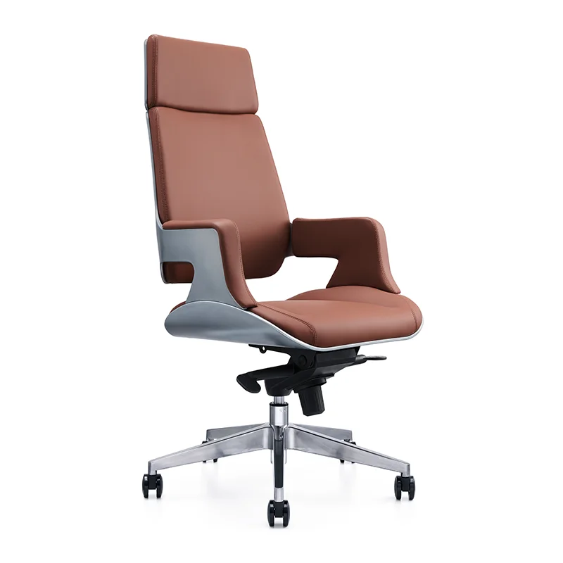 Factory Direct Customized High-End Comfortable Executive Visitor Leather Chair High-Back Mid-Back Swivel CEO Office Chair