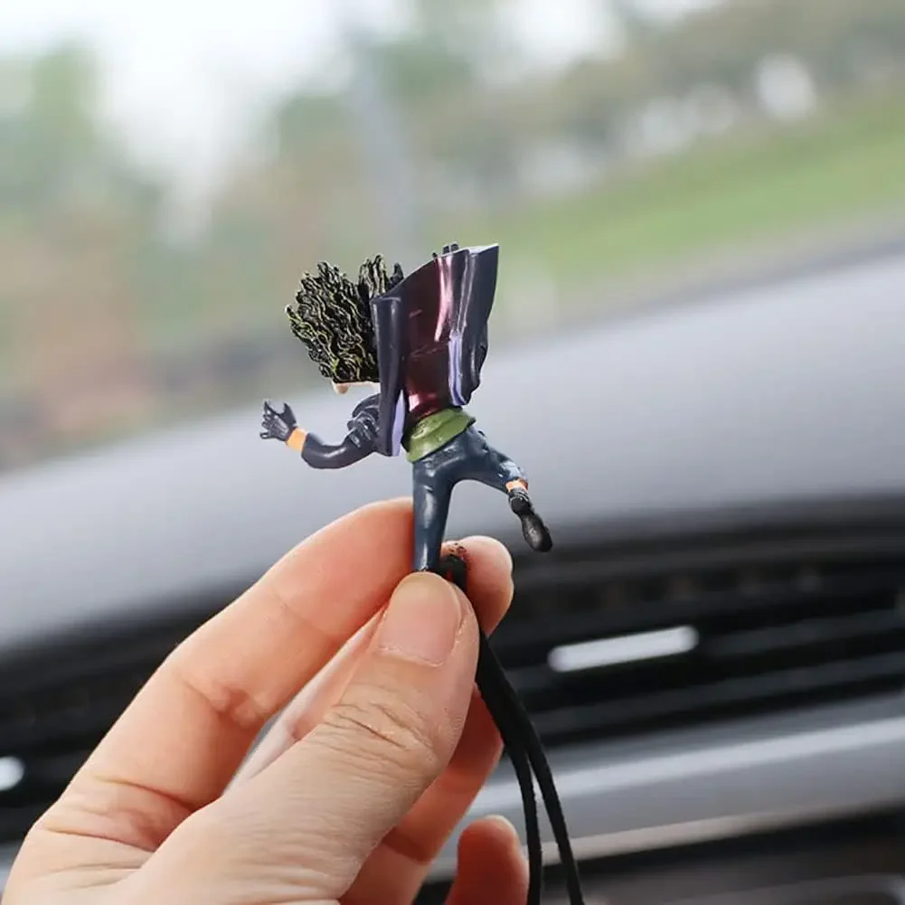 مضحك مهرج قلادة مرآة سحر لعشاق VW |   زخرفة معلقة داخلية مخصصة للسيارة |   هدية ديكور السيارات العالمية