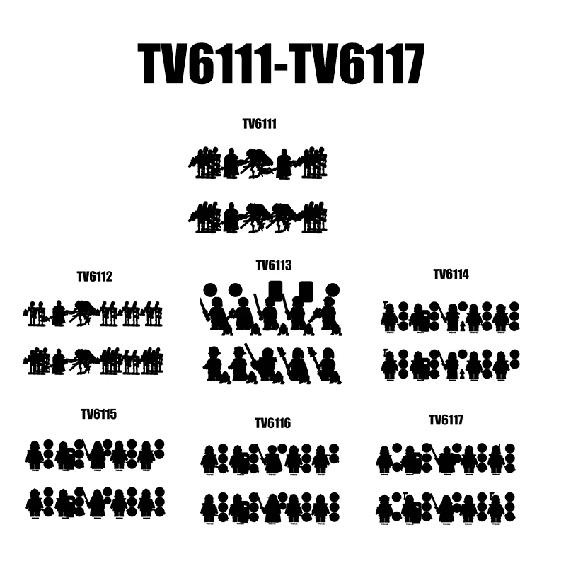 

Cartoon movie TV Anime models Action Figures TV6111 TV6112 TV6113 TV6114 TV6115 TV6116 TV6117 TV6118 Gift Toys