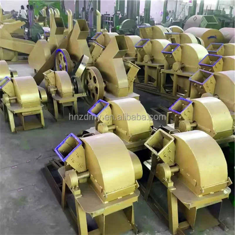 Mushroom farm equipment strong coconut husk grinding machine grape grain tree branch waste wood crusher shredder grinder