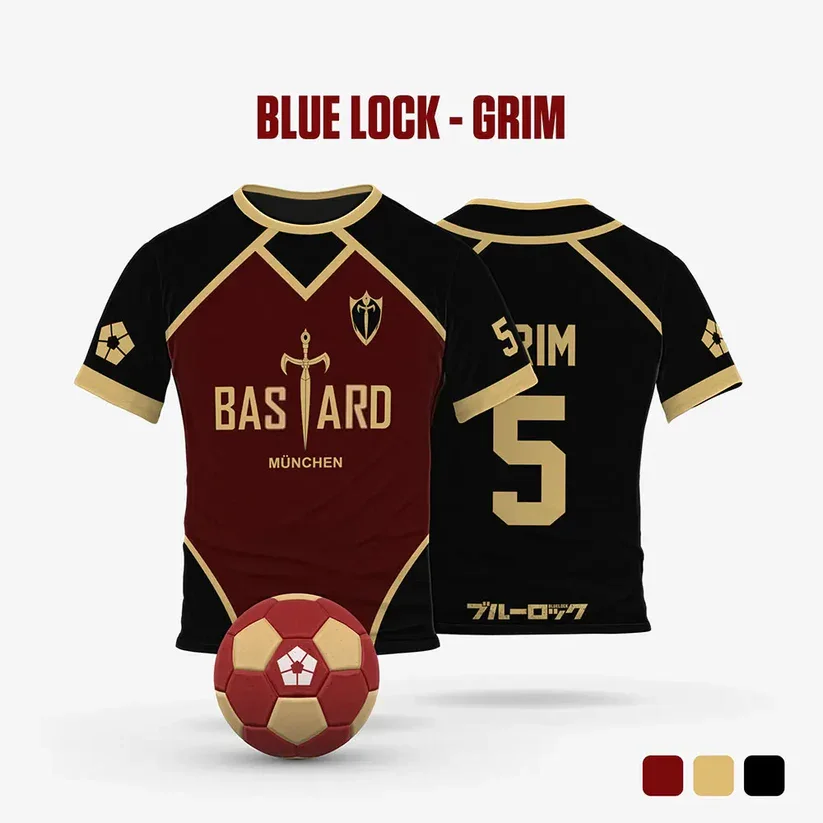 Cartoon Anime Blue Lock Jersey T-Shirts ISAGI 3D Print Men Women Short Sleeve T Shirt Oversized Harajuku Tees Tops Kids Clothing image 3