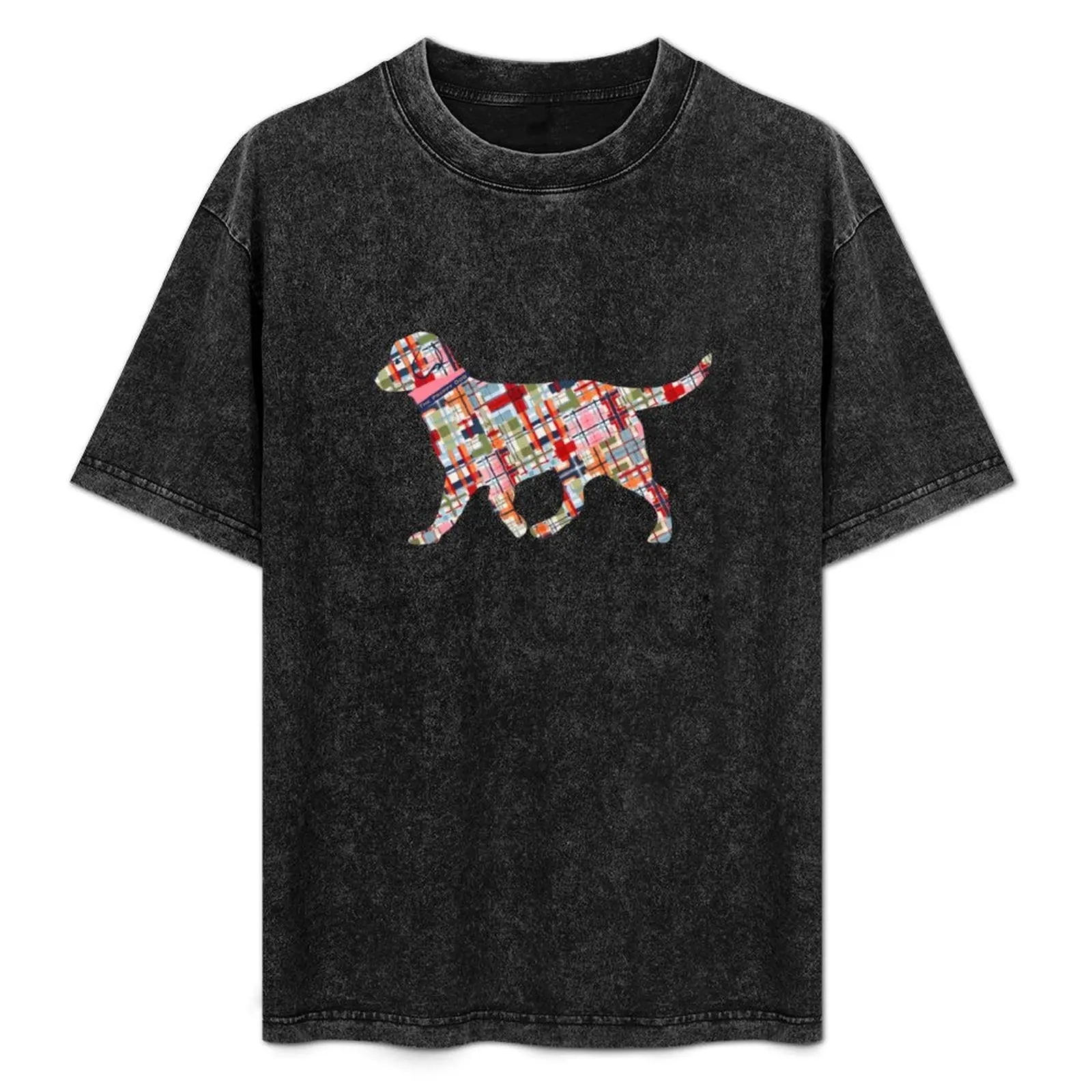 

Madras Preppy Retriever Dog T-Shirt football t shirt graphics oversize t-shirts man plus size men clothing