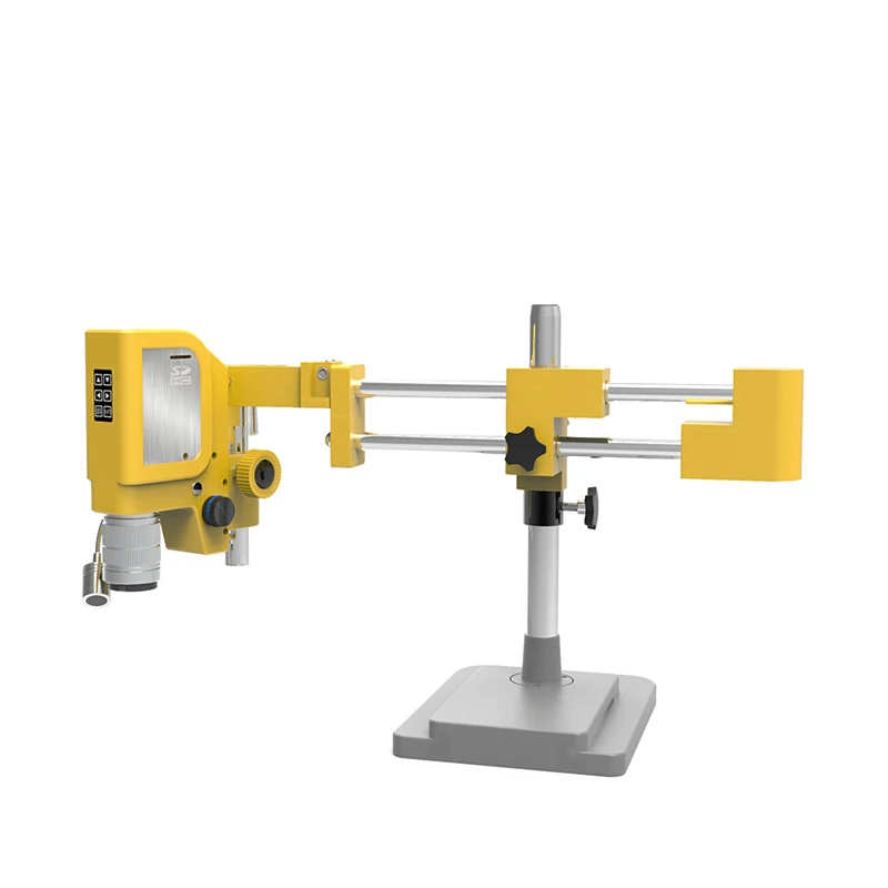 

HD 48MP Built-in cameras 7-180X continuous zoom double arm support digital industrial microscope