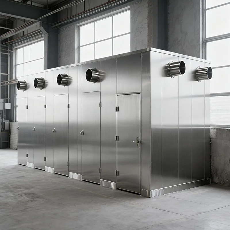 Galvanized Steel Public Toilet Modular Mobile Toilet for City Street