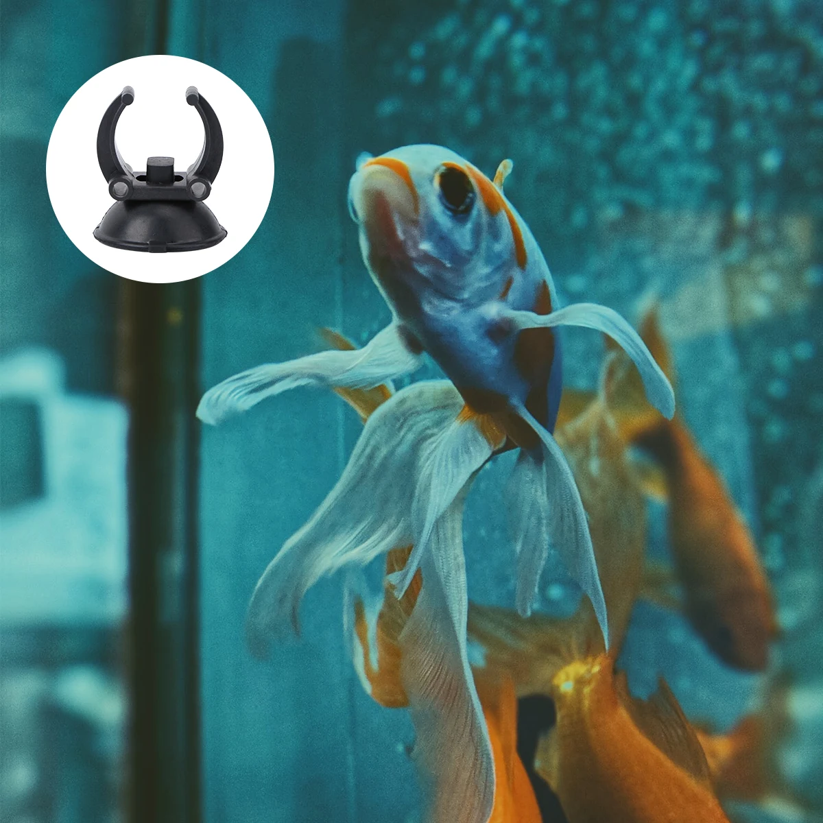 

10pcs Airline Tube Clip Suction Cups for Fish Tank Aquarium Heater Holder Durable Easy Install No Harm to Fish