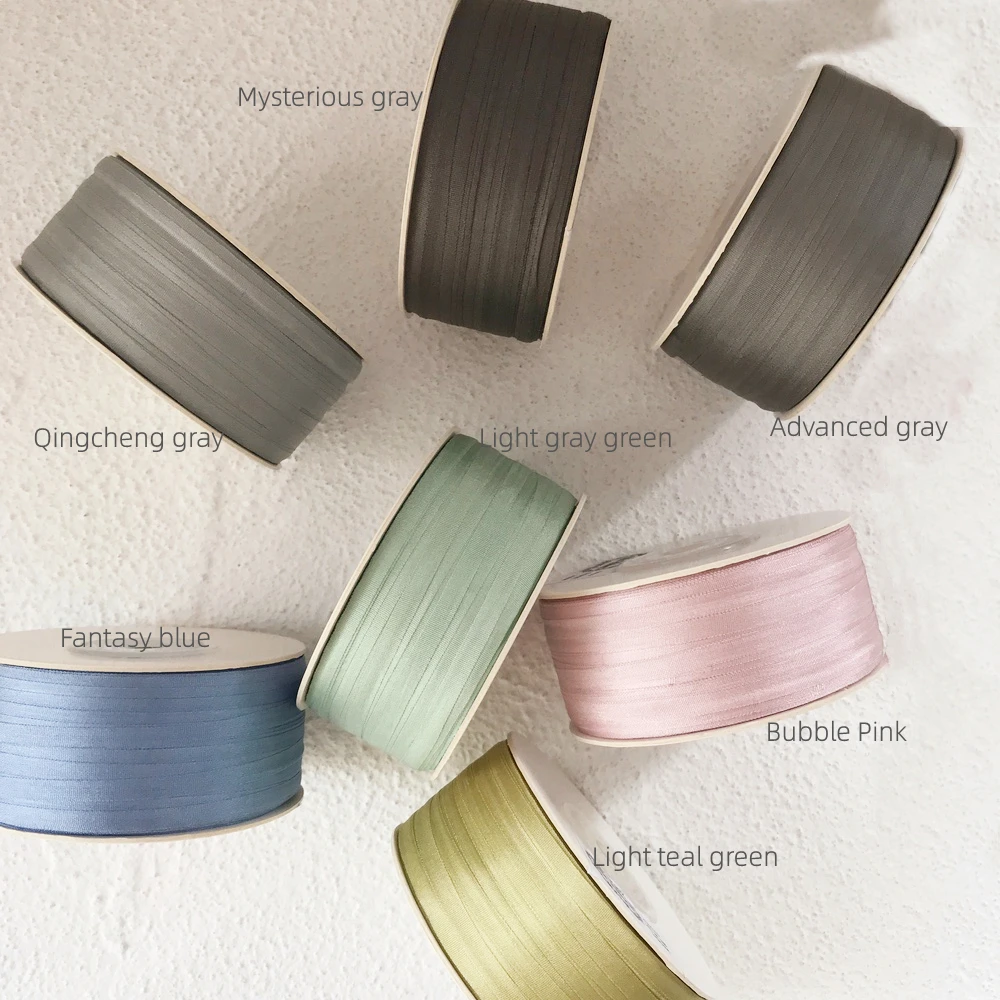 100% pure silk ribbon, thin taffeta, solid color, for embroidery designs,soft hand feel,free shipping, 4mm, 10MTS/Roll