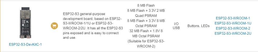 Imagem -06 - Conselho de Desenvolvimento Espressif Esp32-s3-devkitc1 Esp32 s3 Devkitc Esp32-s3-devkitc-1u Esp32-s3-wroom-1 N8r2 N8r8 N32r8v