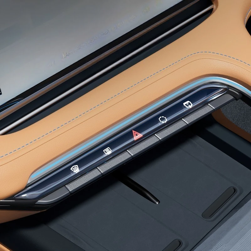 

Transparent Button Protective Film Gear Shift Panel Sticker Center Console Door Clear Sticker For ZEEKR 001 New Model