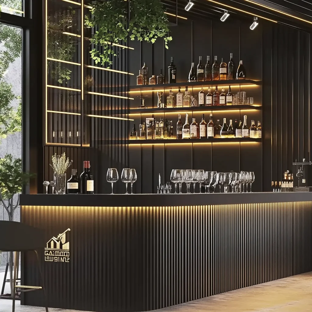 

！@Modern Marble Home Bar & Hotel Kitchen Island Table with Sink Cabinet Eco-Friendly Design