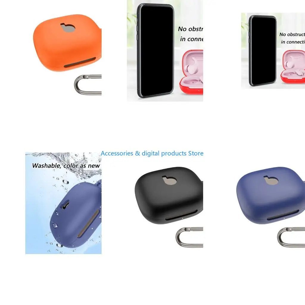 77JD Shockproof Earbud Cover Dustproof Washable Housing Waterproof Shell For Fit 2025