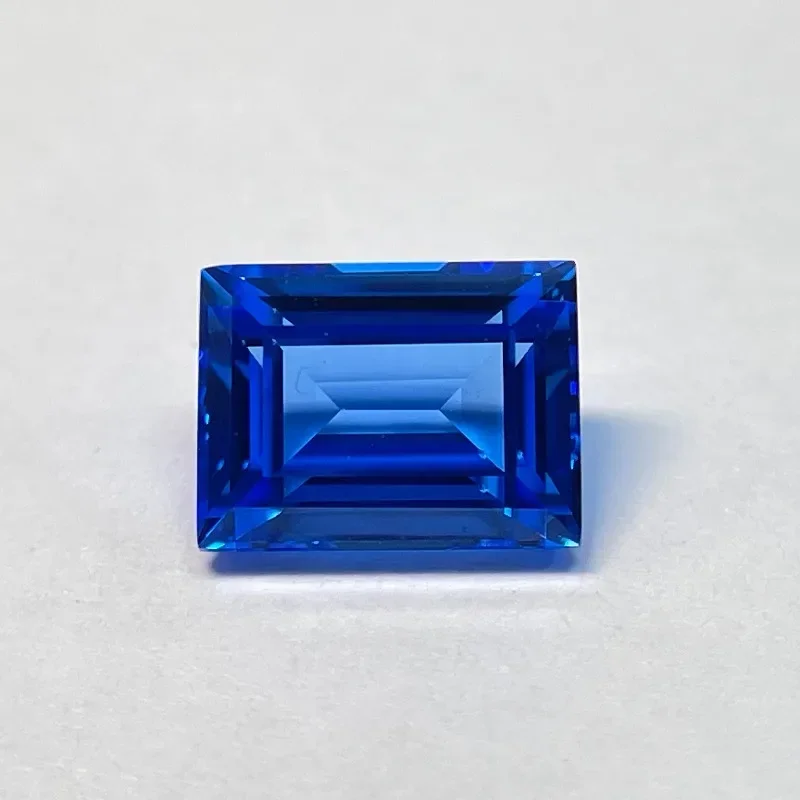 

Lab Grown Cobalt Spinel Rectangular Shapes Gemstone for DIY Ring Necklace Earrings Main Materials Selectable AGL Certificate