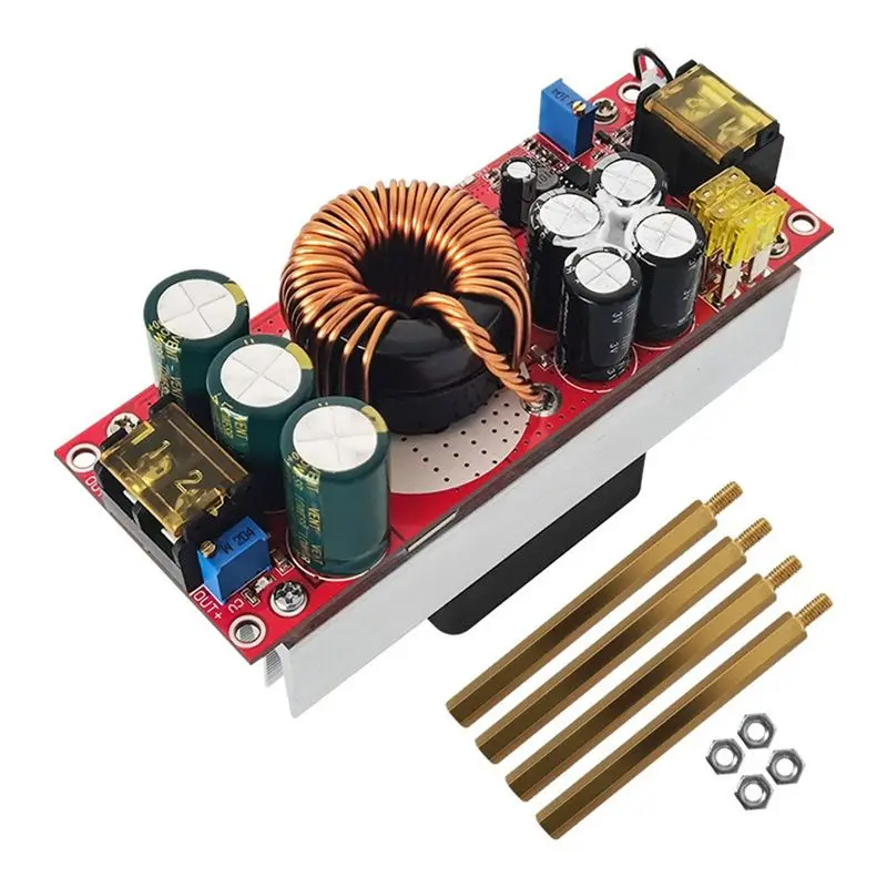 

HHTL 1 комплект от 12 В до 48 В до 24 В-72 В, 30 А, регулируемый модуль постоянного напряжения и тока, модуль питания для электромобиля