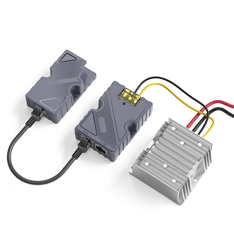 

Pop EDUP Starlink GigE PoE Injector 150W DC Step UP Converter 12V To 48V Идеально подходит для StarLink Dish V2 Интернет-комплекта для маршрутизатора или ПК