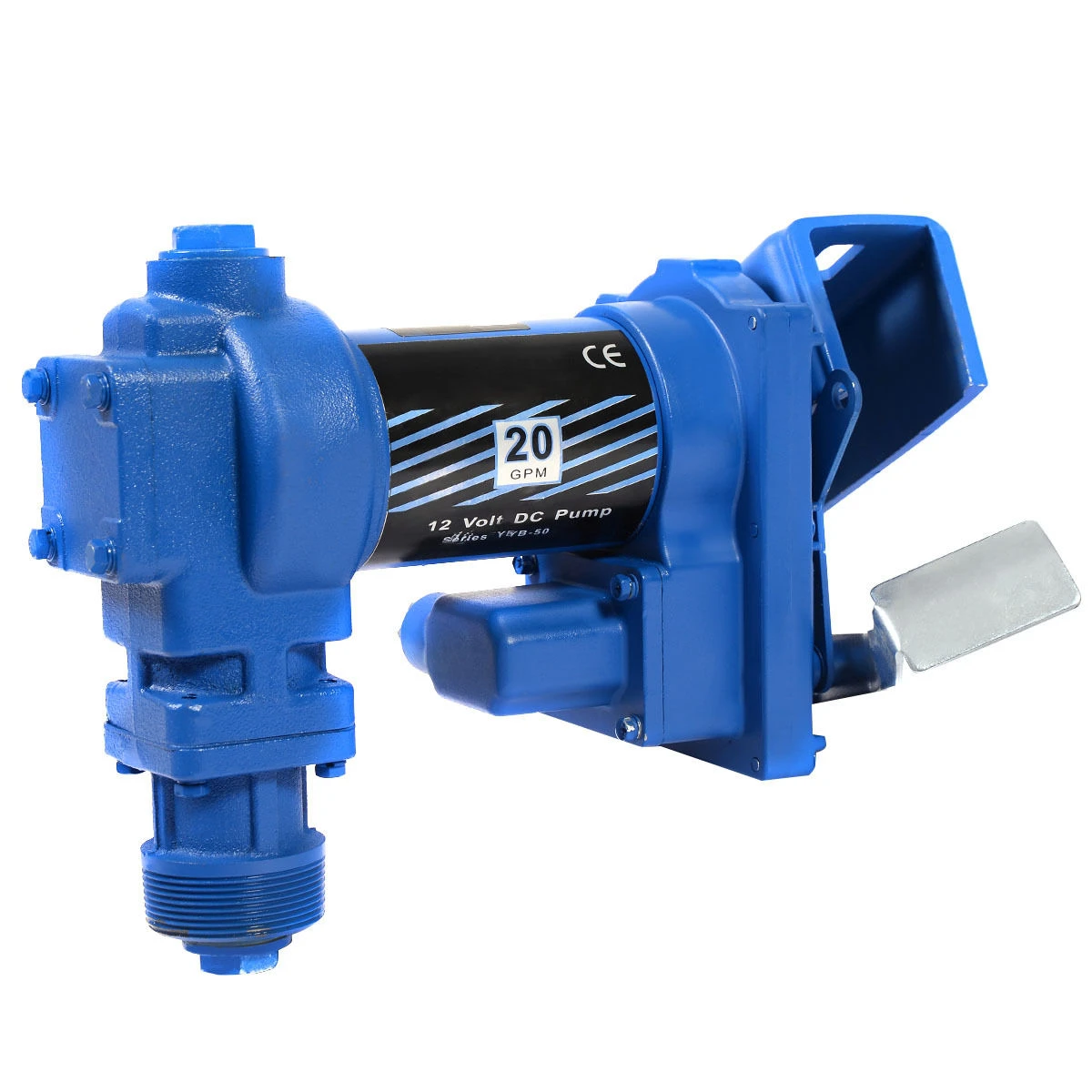 Auto-escorvante gasolina bomba de combustível, transferência querosene extrator, bomba dispensadora, 12V, 20GPM