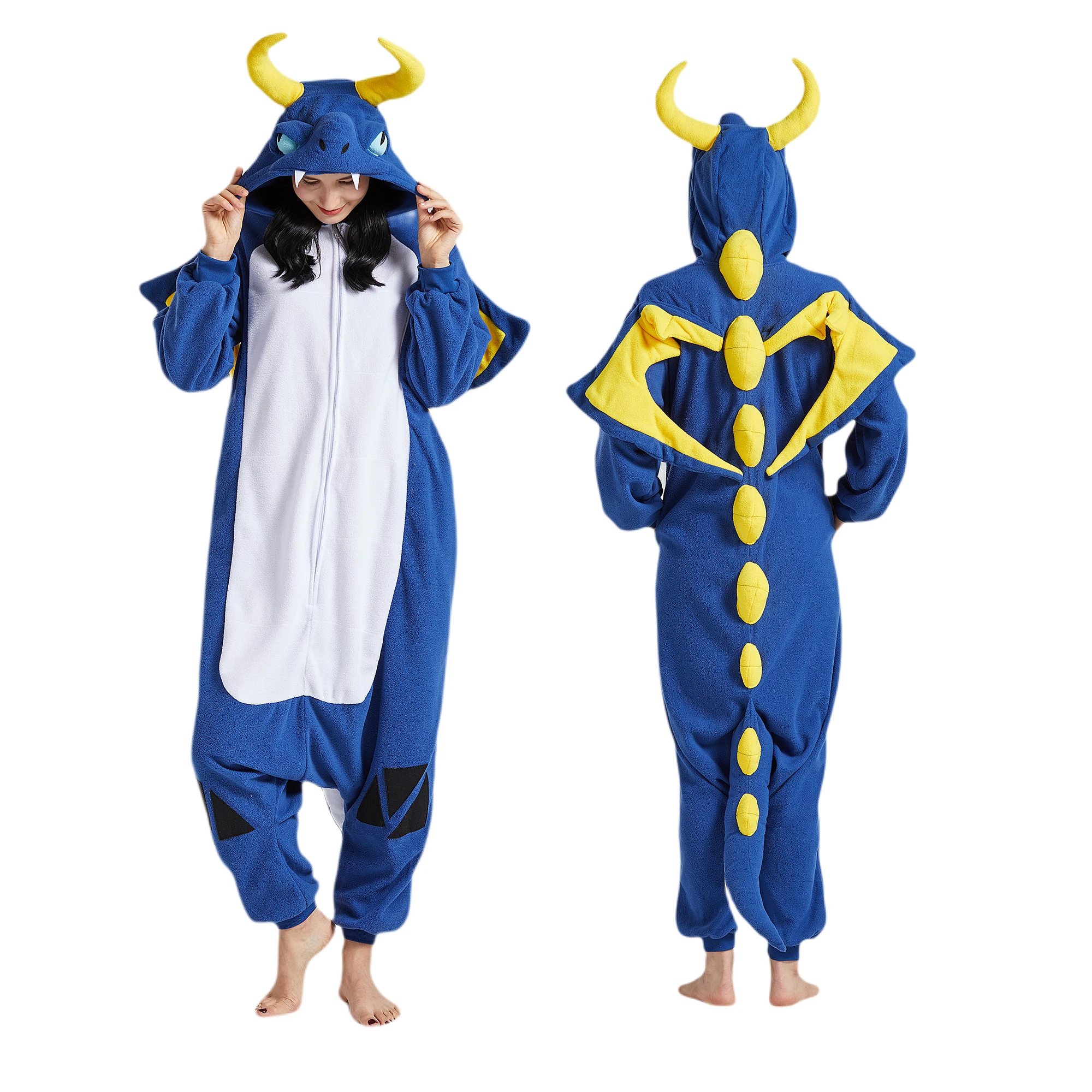 Unisex Adult Onesies Animal Cosplay One Piece Pajamas Kigurumi Sleepwear Costume