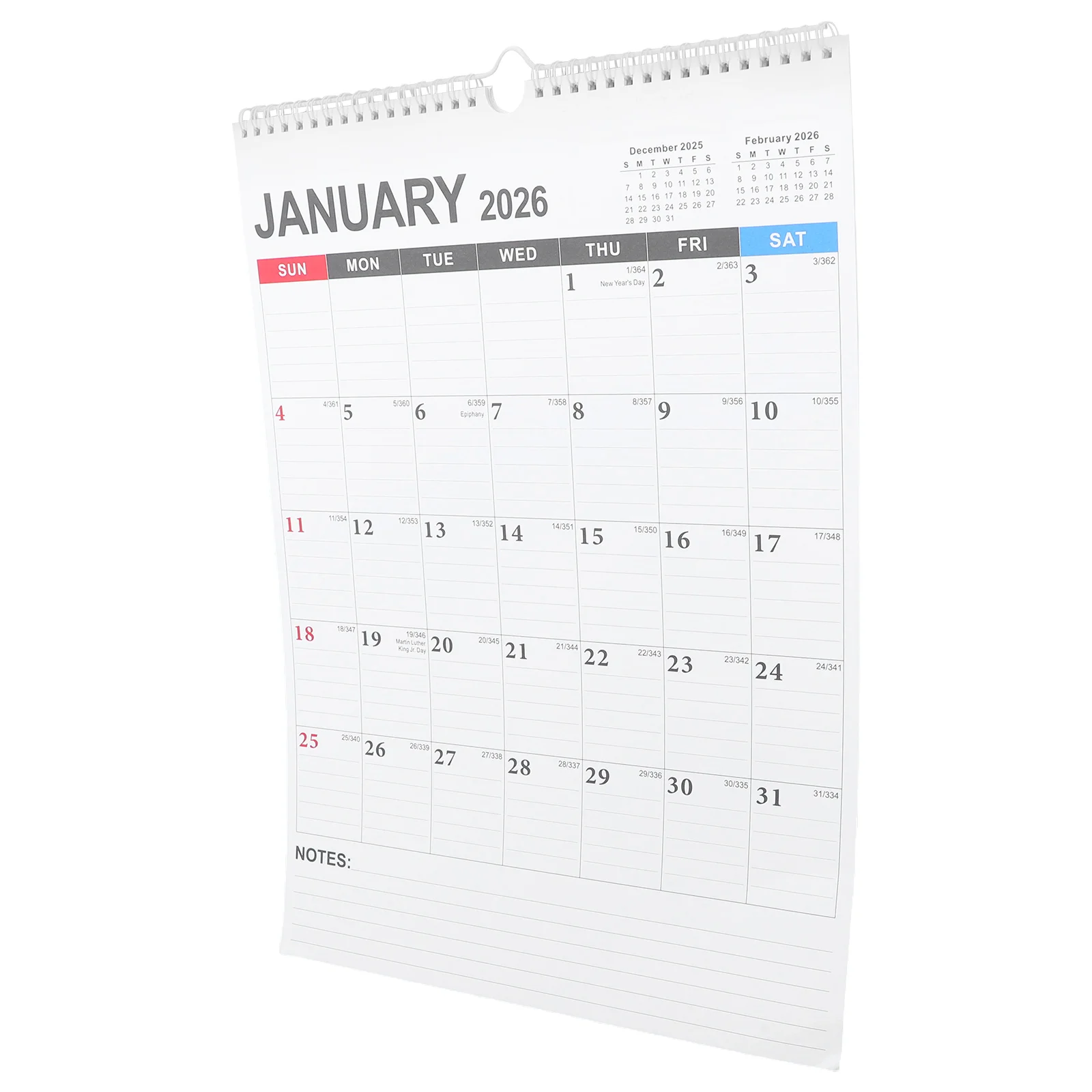 

2026 Wall Calendar 2025-2026 Month Planner Monthly Home Schooling Paper