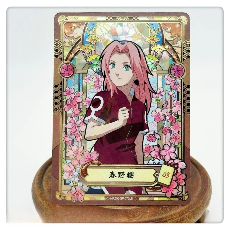 KAYOU Genuine Naruto MR Card T2W6 51~62 Series BTCT MR New10 GEM Rating Card Sakura Haruno Minato Rare Collection Card Toy Gift