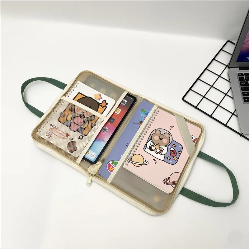 Ins Laptop Handbag Zipper Liner Bag 11 13 Inch for Ipad Pro 11 12.9 Air 4 5 Xiaomi Pad 5 5pro Samsung Tab S8 Case Mac M1 M2 Bag